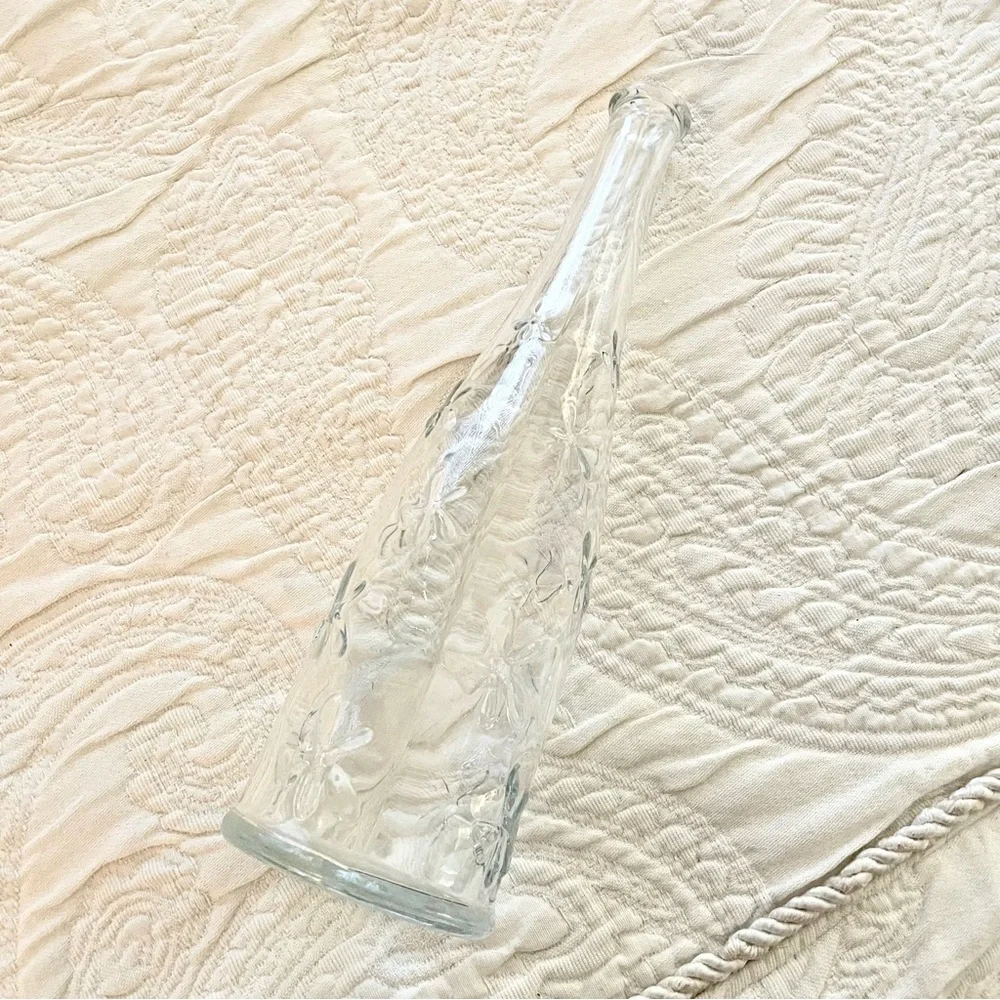 Emma Dafnus Clear Floral Bottle Vase